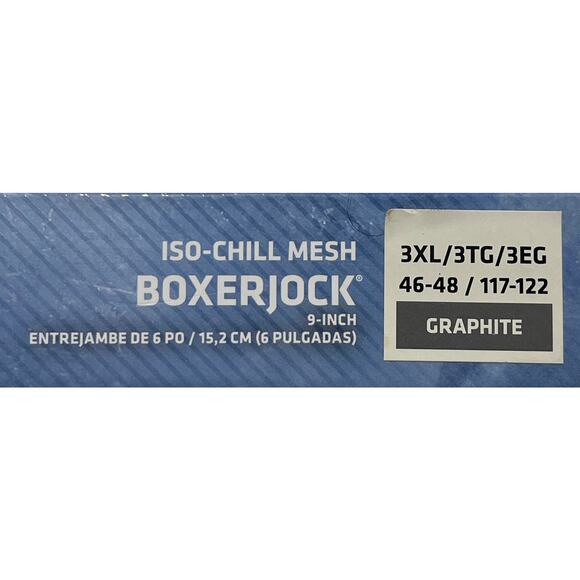 M2-72 UNDERARMOUR NWT Men's IsoChill Mesh BoxerJock Underwear 9" Inseam Gray 3XL - Picture 10 of 10